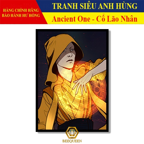 Tranh Siêu Anh Hùng Ancient One - Cổ Lão Nhân Có Khung