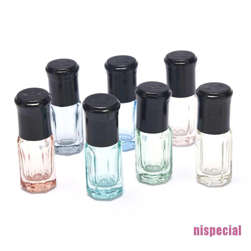 (Hàng Mới Về) Chai Nước Hoa / Tinh Dầu 3ml Bằng Thép Không Gỉ