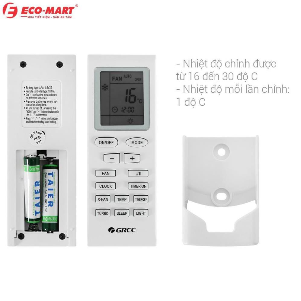 Điều hòa Gree 2 chiều ga R32 GWH12KC-K6N0C4