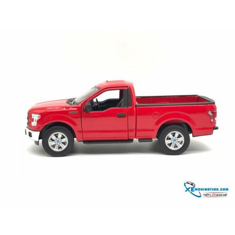 Xe Mô Hình Ford F-150 2015 1:24 Welly ( Đỏ )