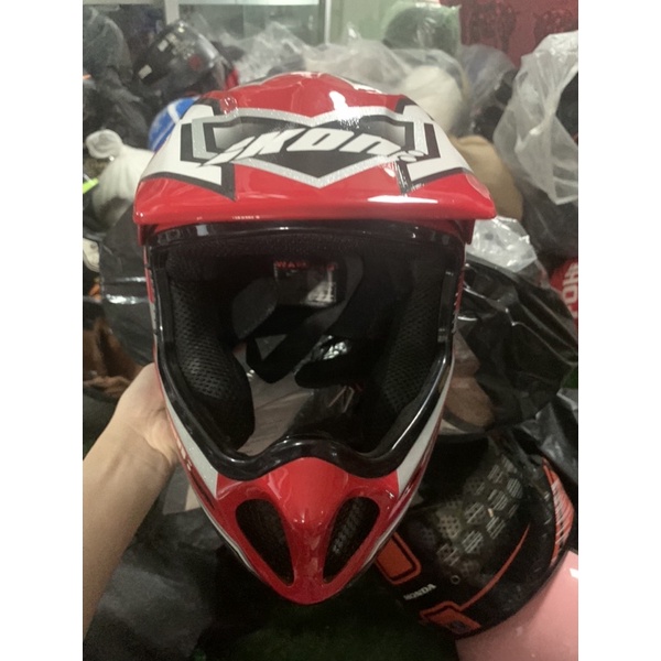 Nón bảo hiểm fullface cào cào ikon