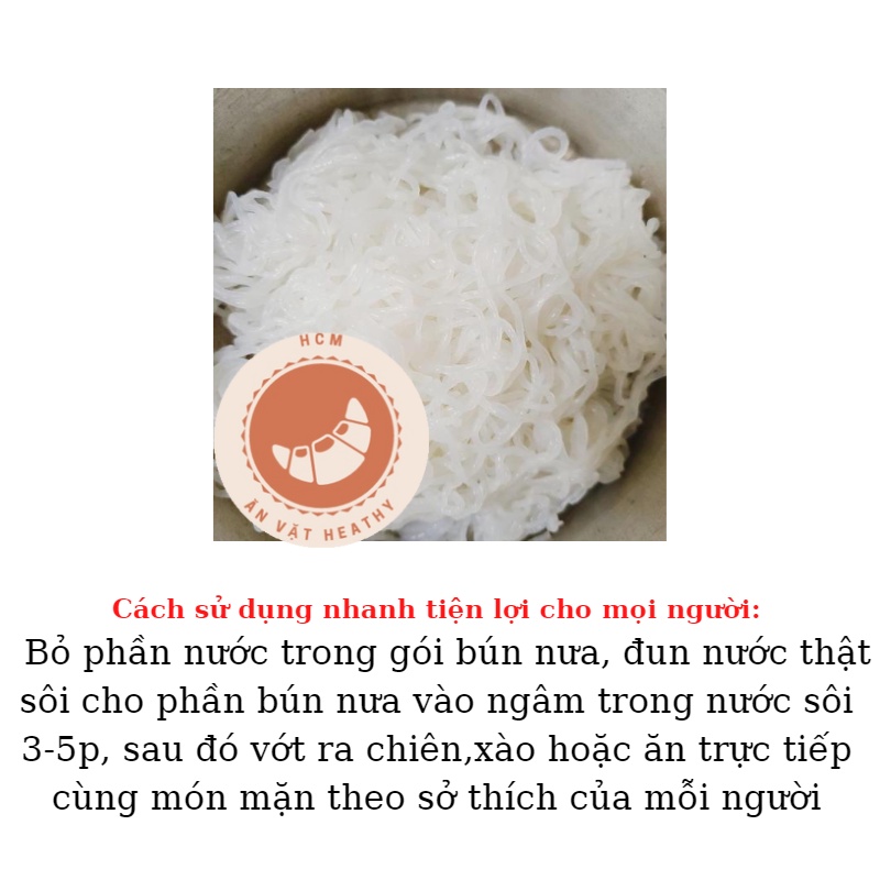 Bún nưa thực phẩm dành riêng cho người ăn kiêng giảm cân ăn KETO gói 240gr