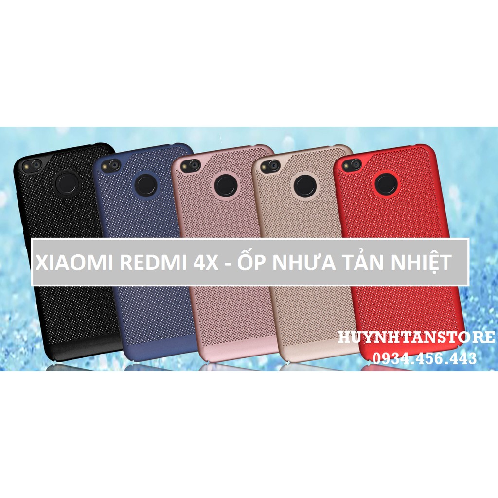 Xiaomi Redmi 4x_Ốp tản nhiệt nhựa full cạnh redmi4x