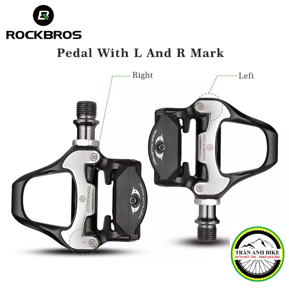 Pedan  can xe đạp ROCKBROS LP-R21 / LP-RD2BK / LP-RD2CF - Shimano Road