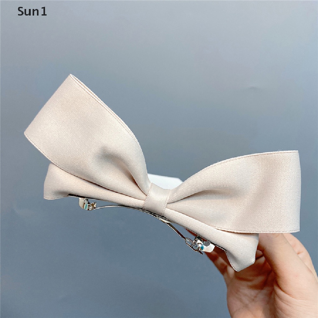 Set 2 Kẹp Tóc Nơ Phong Cách Hàn Quốc Thời Trang Dành Cho Nữ