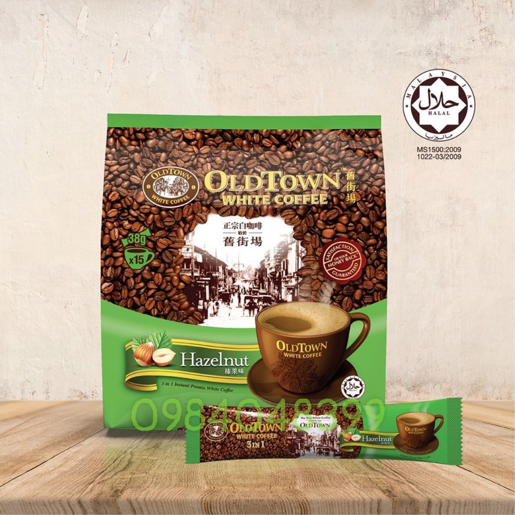 Cà phê OLDTOWN hazelnut