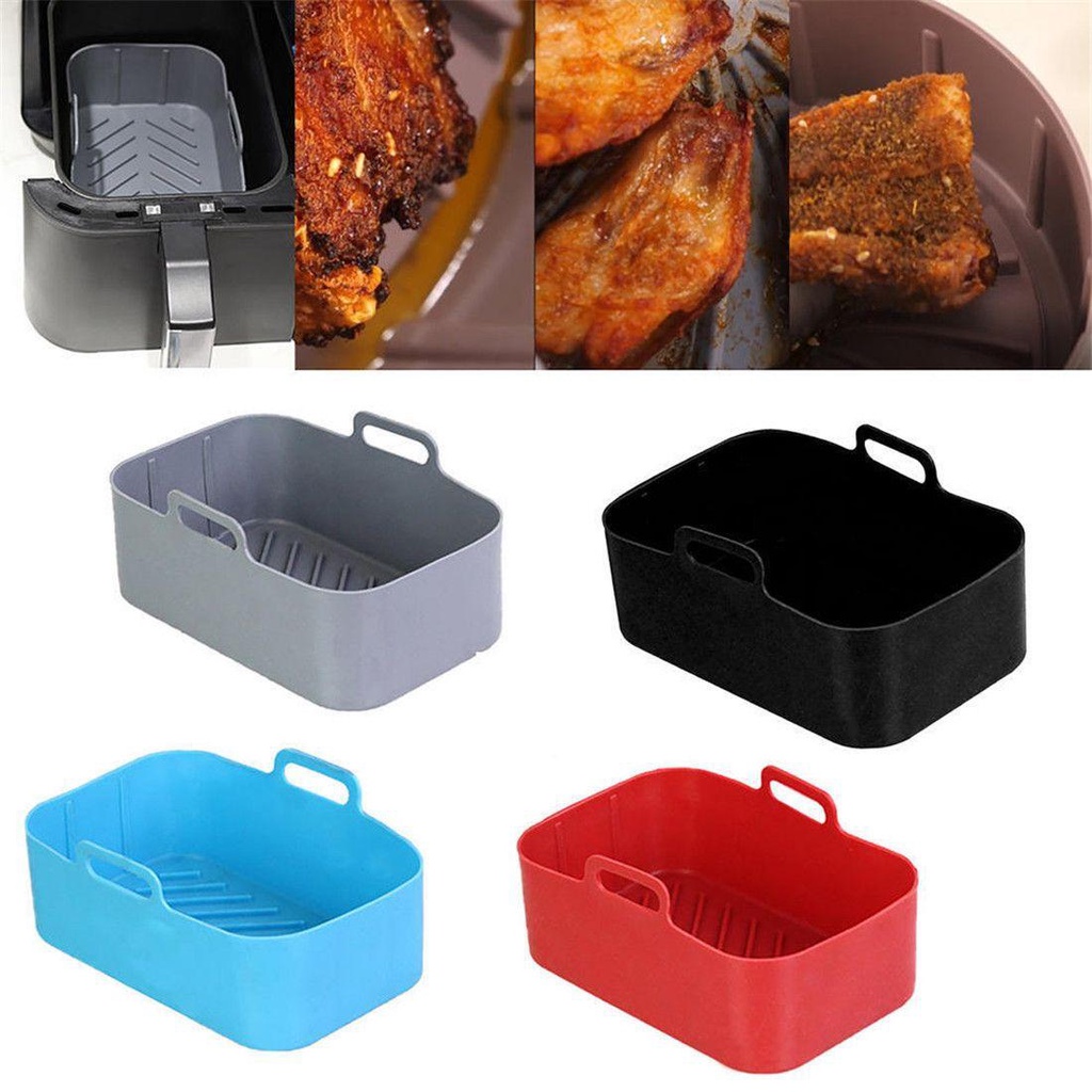 Khay Nướng Bánh Thay Thế Hình Vuông Bằng Silicone