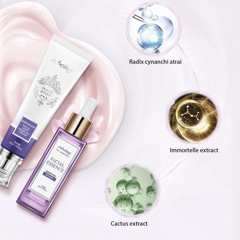 [Hàng mới về] Kem tẩy lông da mặt và serum giảm đau 60g | BigBuy360 - bigbuy360.vn