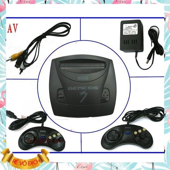 Máy chơi game 6 nút Sega Ganesis (16 Bit) + Tặng kèm 1 băng game tùy chọn