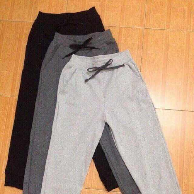 Quần Nỉ baggy Xuất dư