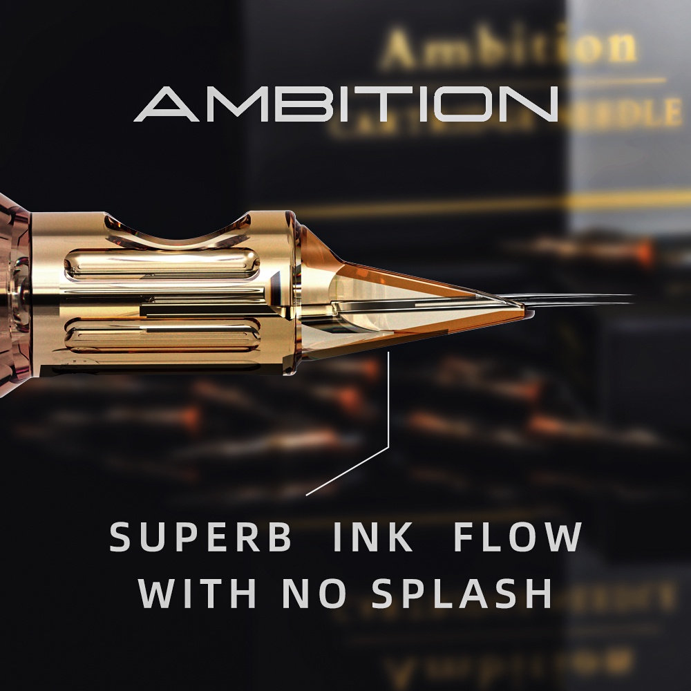 Ambition Bộ Máy Xăm Cầm Tay Chuyên Nghiệp Chất Lượng Cao 20PC