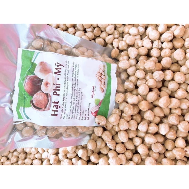 Nhân hạt phỉ chuẩn Mỹ 500g