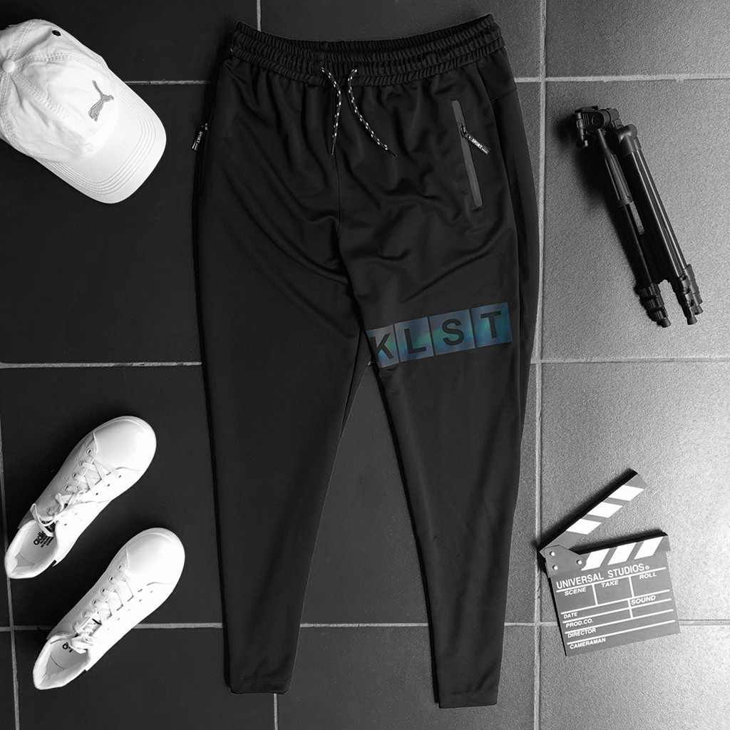 Quần jogger nam thể thao chất thun dày dặn Chống nhăn, Chống xù, Logo phản quang cao cấp, mã LT068 | BigBuy360 - bigbuy360.vn