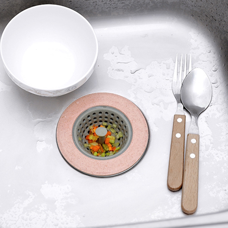 Nắp Lọc Chặn Cống Thoát Nước Bồn Rửa Nhà Bếp Phòng Tắm Tiện Lợi
