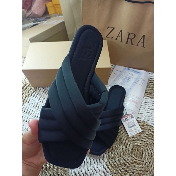 Zara Giày Sandal Thời Trang Dạo Phố Sành Điệu Z05