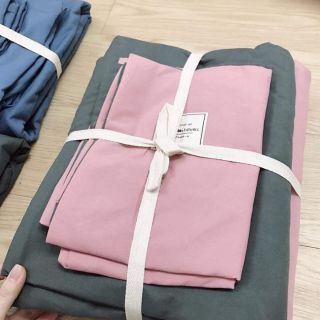 Cotton đũi hồng xám