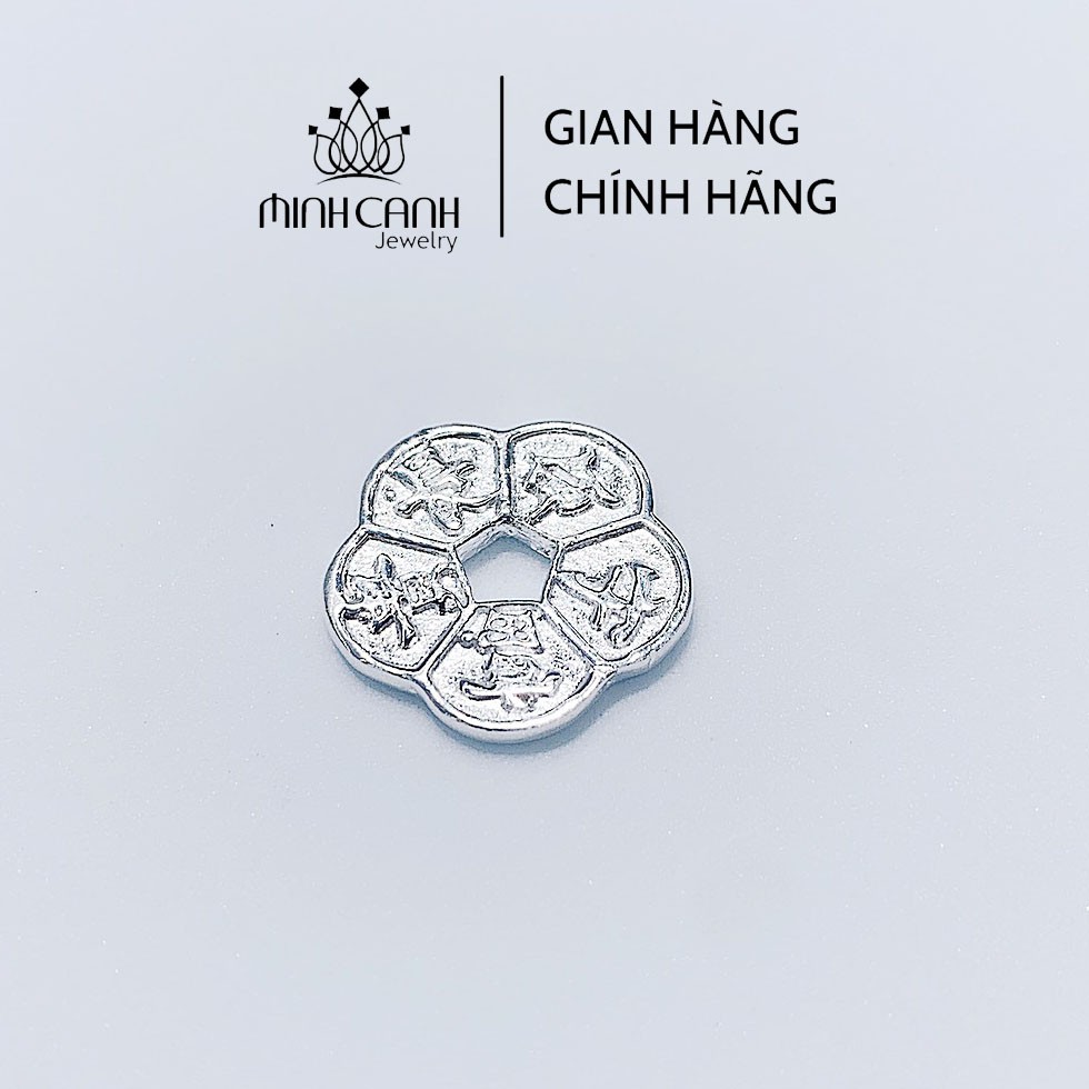 Đồng Xu Bạc Hoa Mai Kim Tiền - Minh Canh Jewelry