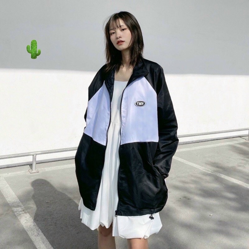Áo khoác dù jacket nam nữ form rộng - alohashop91