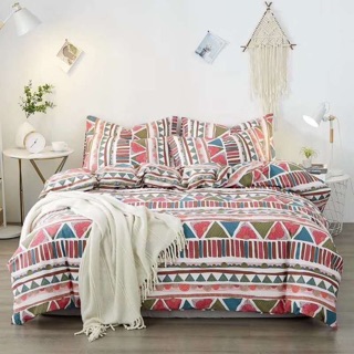 Chăn ga cotton thổ cẩm 02