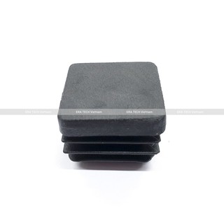COMBO 4 đế nhựa vuông bịt đầu ống vuông kích thước 25x25