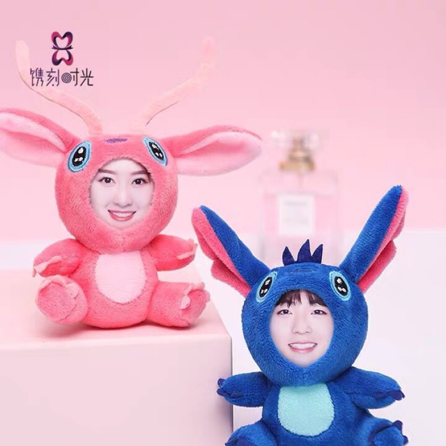 Combo 2 gấu in yêu cầu