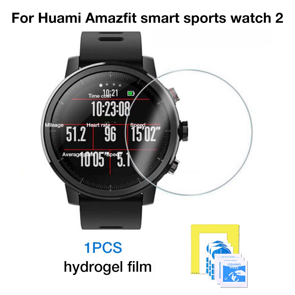 Miếng Dán Cường Lực 3d Cho Đồng Hồ Thông Minh Xiaomi Huami Amazfit Kèm Phụ Kiện