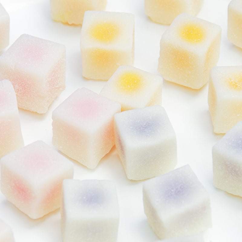 HỘP 365gr KẸO GÔM DẺO TRÁI CÂY 8 VỊ