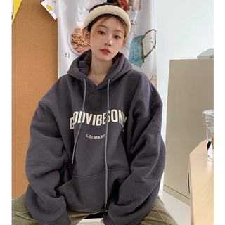 Áo Hoodie Nữ Nỉ Bông, Áo Nỉ Hoodie Có Mũ Cute Hàng Quảng Châu Ulzzang Chất Nỉ Dày Mịn Dễ Thương