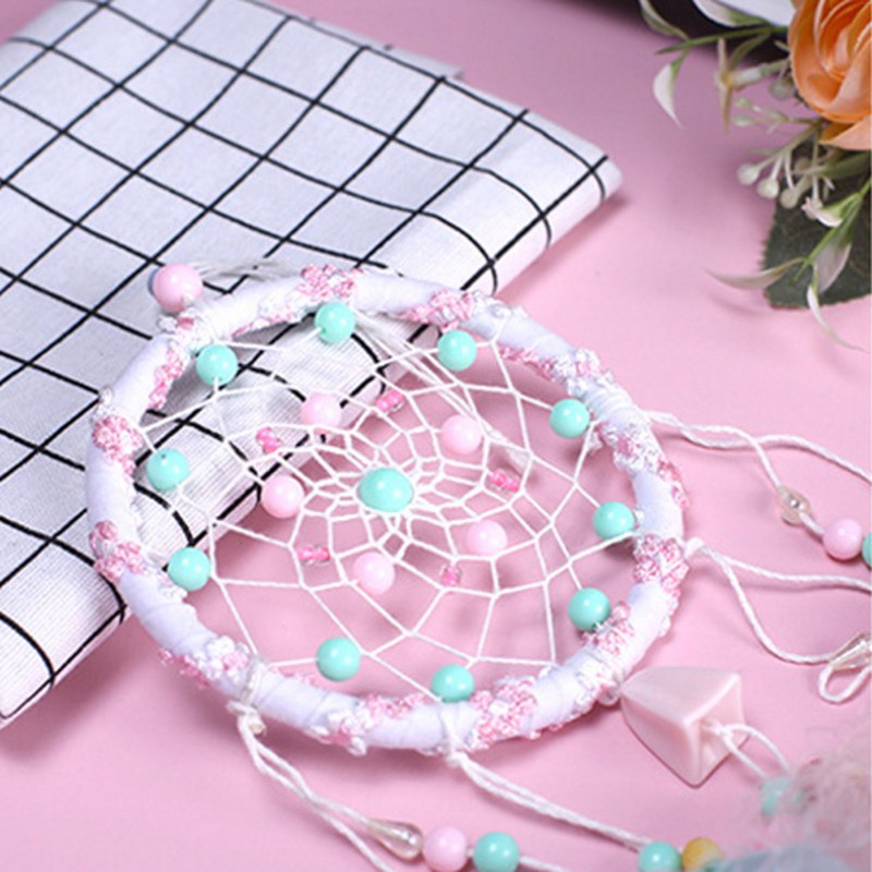 Lưới Bắt Giấc Mơ Treo Trang Trí Đa Sắc