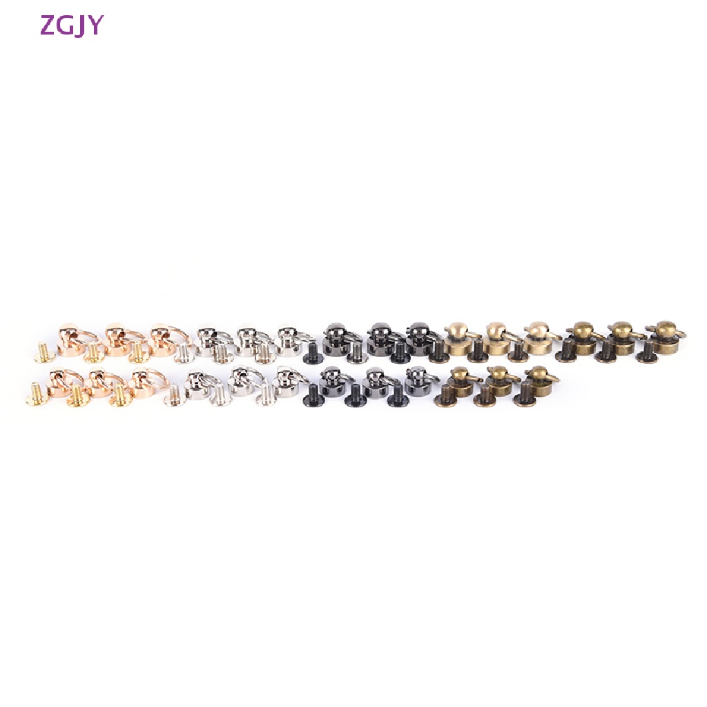 Móc Khóa Gắn Túi Xách / Vali Kèm Ốc Vít Tiện Dụng DIY Mới