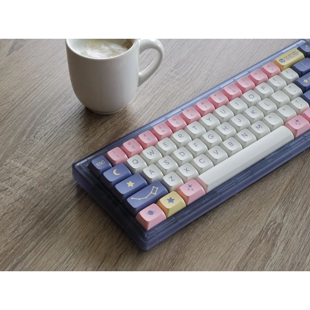 Kit bàn phím cơ GAS67 Gasket Mount Hotswap Stab PCB Mount TeamWolf - Kit bàn phím cơ LayOut 67