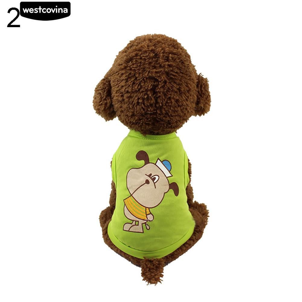 Áo Thun 3 Lỗ In Chữ Cho Thú Cưng