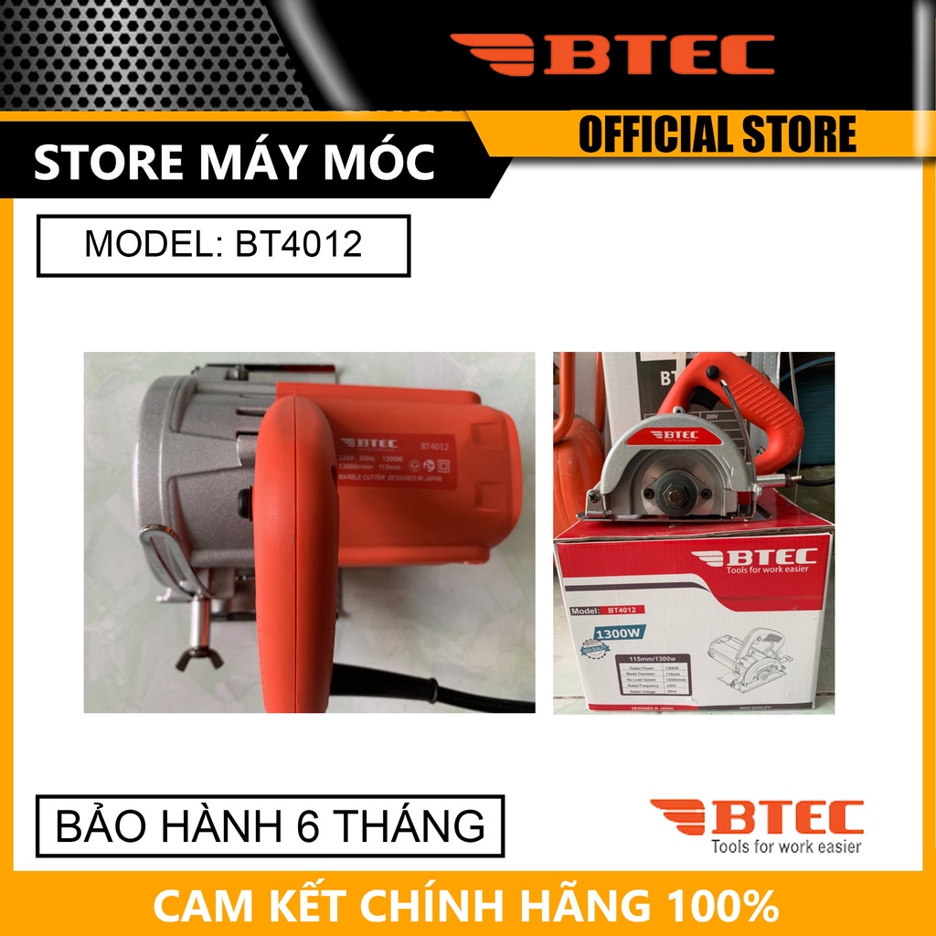 MÁY CẮT GẠCH BTEC BT4012 - HÀNG CHÍNH HÃNG
MÁY CẮT GẠCH BTEC BT4012