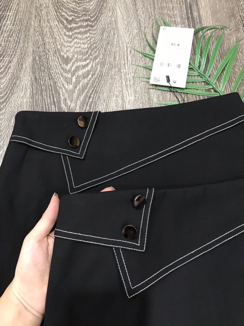 [FREE SHIP - ẢNH THẬT] Chân váy bút chì cao cấp vạt che khuyết điểm | BigBuy360 - bigbuy360.vn