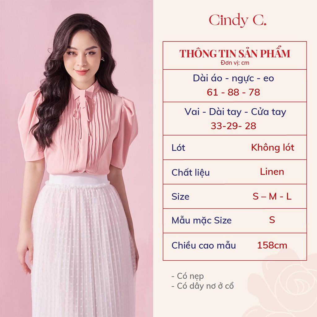 Áo và Chân Váy Hellen CINDY C 491PK01/ 560WH01