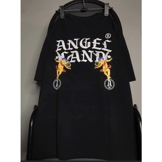 Áo thun unisex tay lỡ, Áo thun form rộng Angel Land localbrand nam nữ