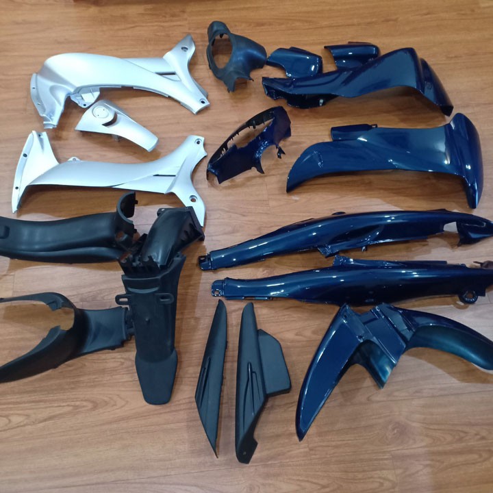 Bộ dàn áo Loại Phanh Đĩa xe JUPITER V - màu XANH NHỚT, nhựa nguyên sinh ABS