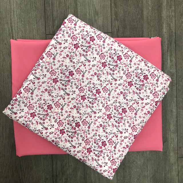 Vải áo dài hoa nhí