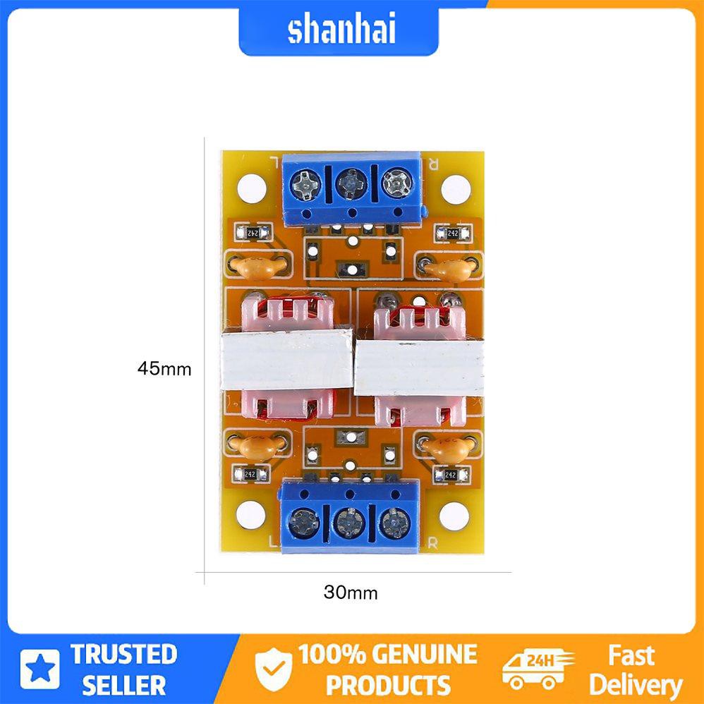 Bộ cách ly âm thanh nổi Cách ly tiếng ồn loại bỏ bộ lọc âm thanh hiện tại