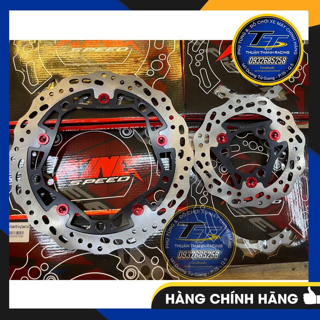 DĨA THẮNG TRƯỚC VÀ SAU RAIDER KING SPEED