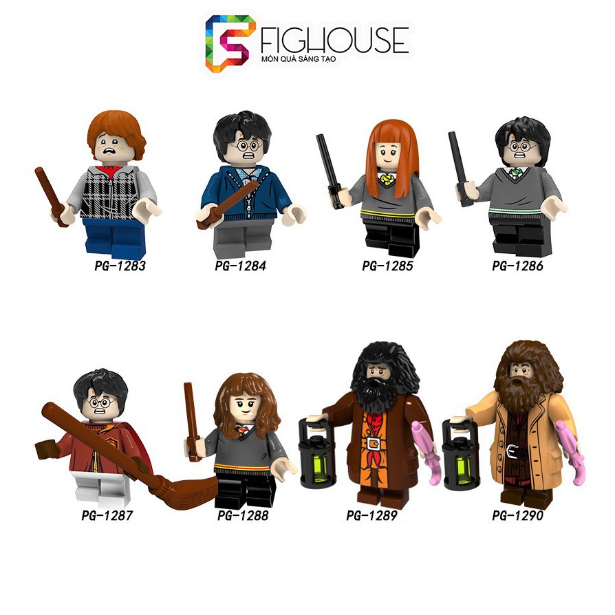 Xếp Hình Minifigures Các Nhân Vật Trong Harry Potter PG8161 - Đồ Chơi Lắp Ráp Logo [A8]