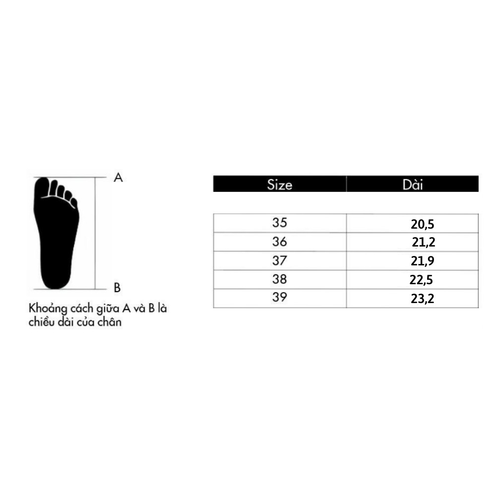 Giày Thể Thao Nữ Sneaker Da Mịn HAPAS - GSK21 | BigBuy360 - bigbuy360.vn