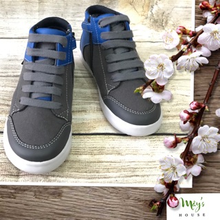 [☘️GEOX®☘️]-GIÀY BỐT BÉ TRAI - Dương xám