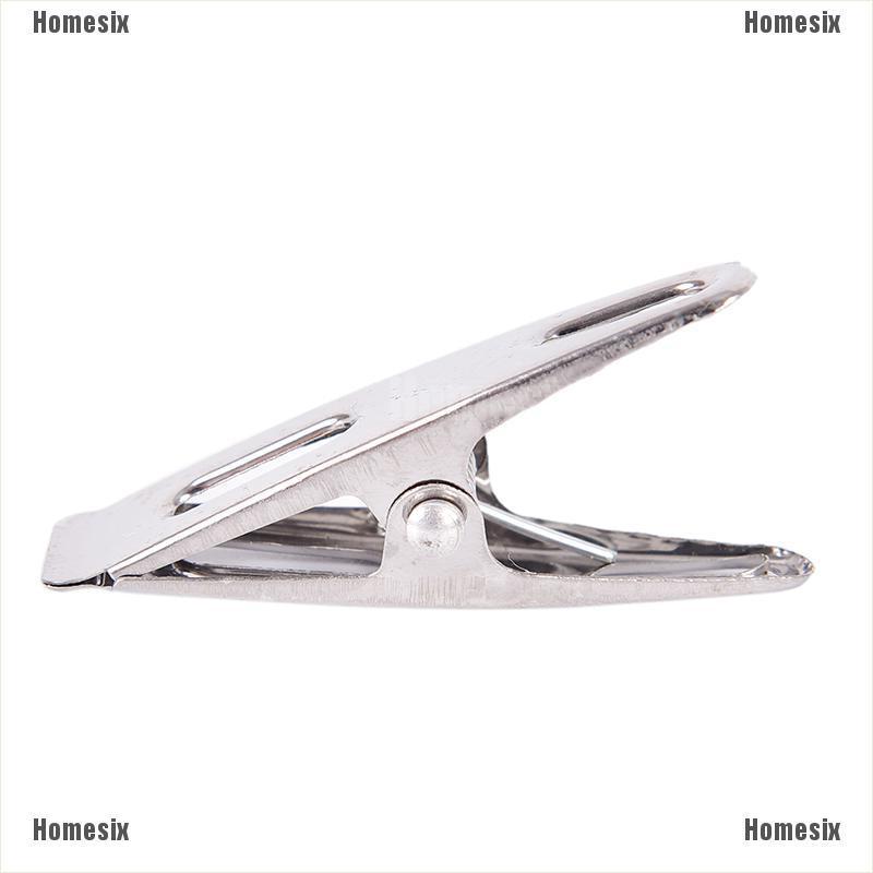 [zHMSI] 20Pcs Stainless Steel  Clothes Pegs Laundry Metal Clamps Metal Hanging Pins Clips TYU
