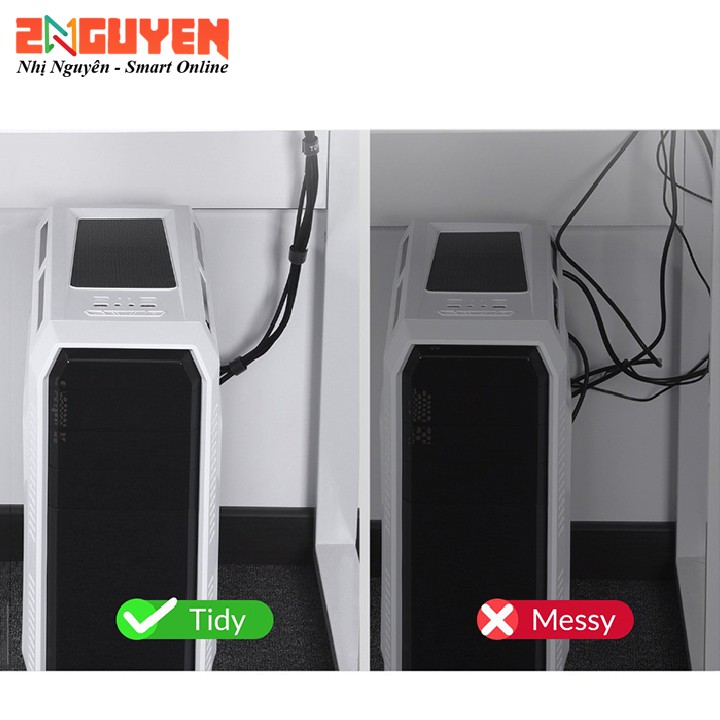 Dây quấn chống rối TOPK cố định dây cáp, tai nghe, dây sạc, dây điện Gọn Gàng Tiện Dụng_Băng dán velcro | BigBuy360 - bigbuy360.vn