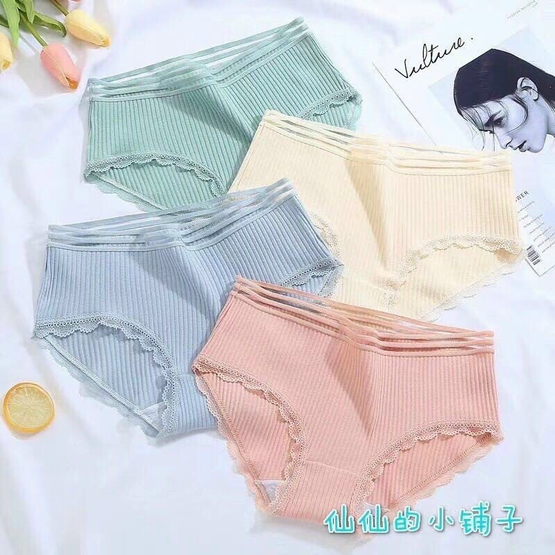 Hộp 5 quần lót Muji tăm tre xuất nhật siêu mát
