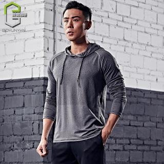 Áo Hoodie Thể Thao Dáng Rộng Mau Khô Năng Động Cho Nam