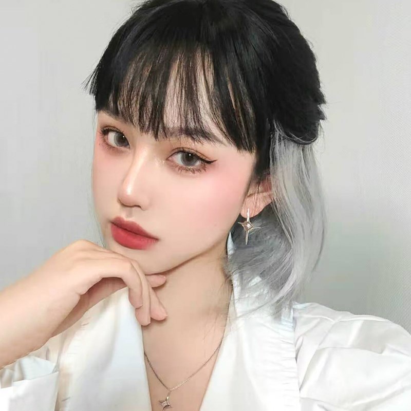 Tép tóc giả nhiều màu sắc thời trang