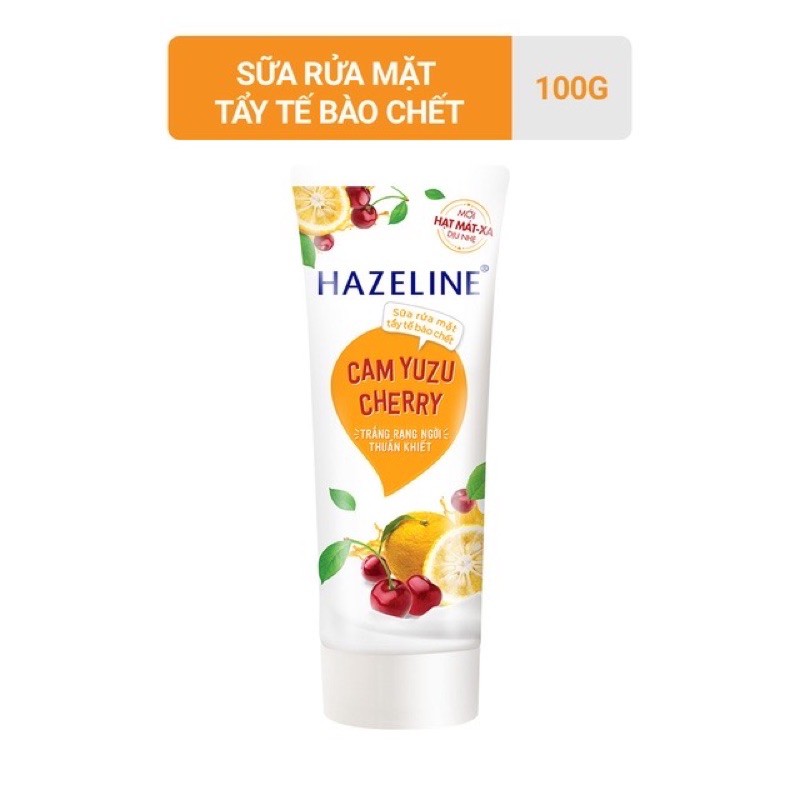 Sữa rửa mặt Hazeline 100g đủ màu( đủ công dụng)