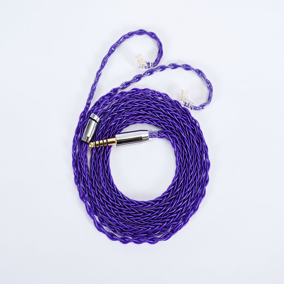 Dây Cáp Tai Nghe Mạ Bạc 8 Sợi Chất Lượng Cao